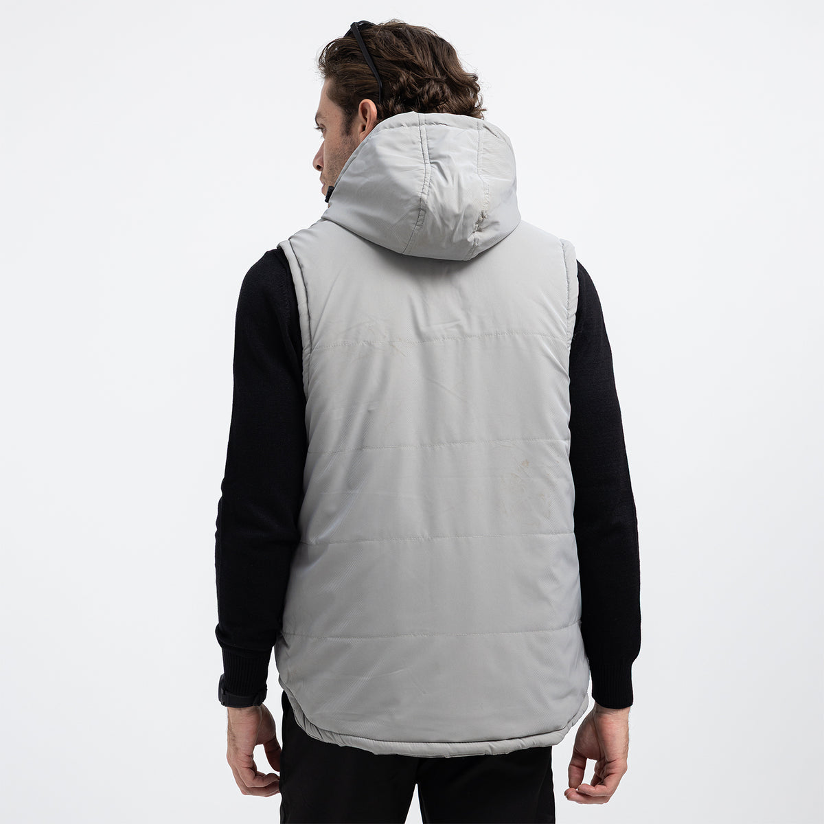 Regular Fit Basic Zip-Up Vest