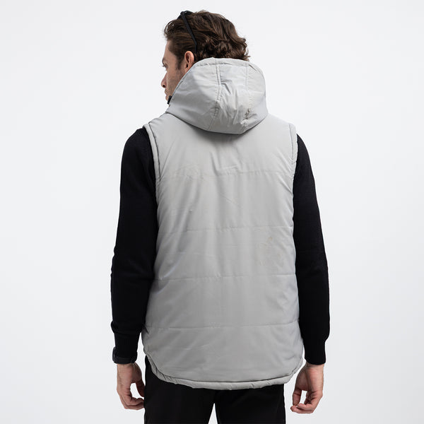 Regular Fit Basic Zip-Up Vest
