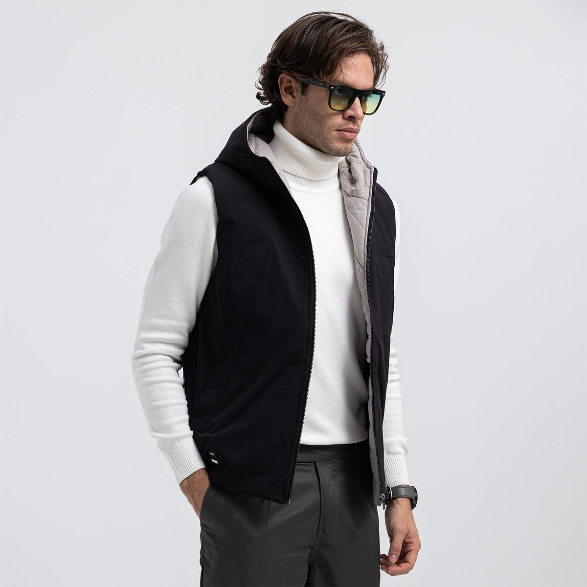 Vest Zipper Basic-VST-051-W26