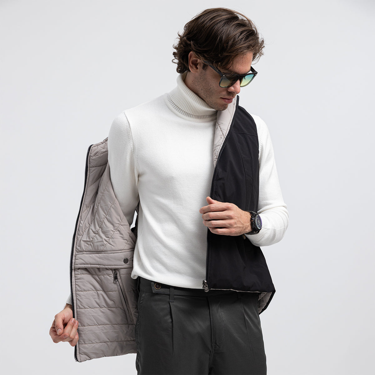 Vest Zipper Basic-VST-051-W26