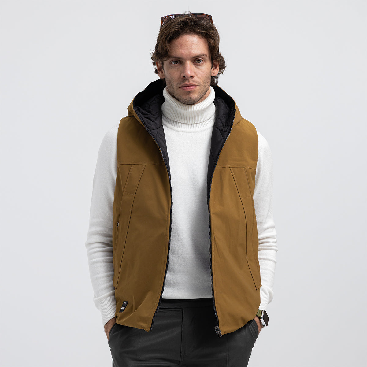Vest Zipper Basic-VST-051-W26 Main image