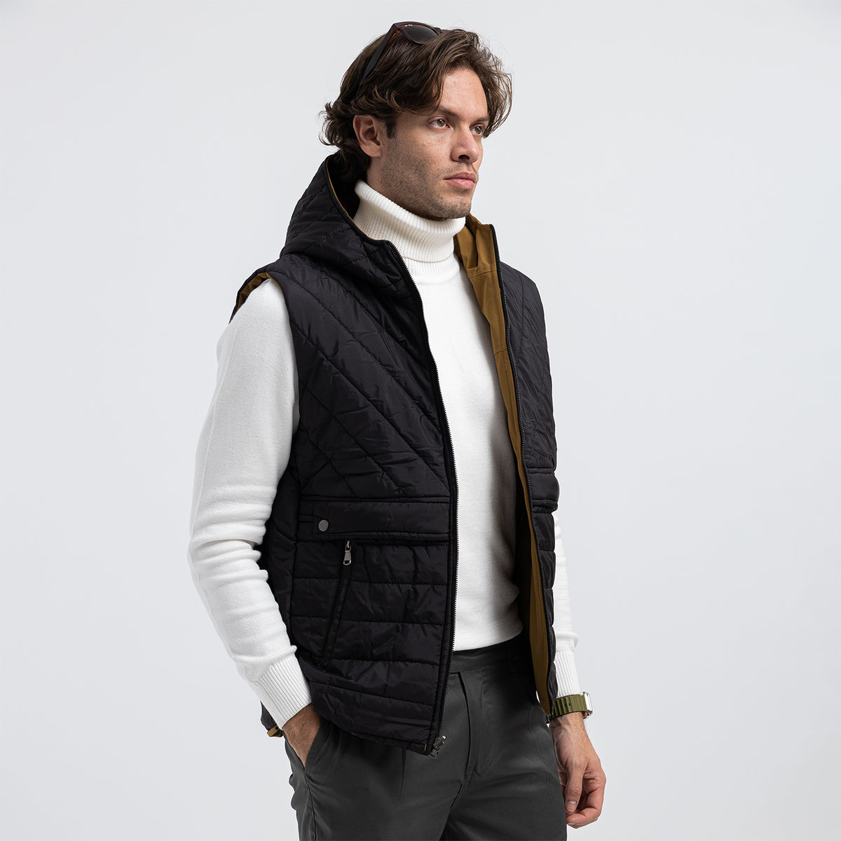 Vest Zipper Basic-VST-051-W26