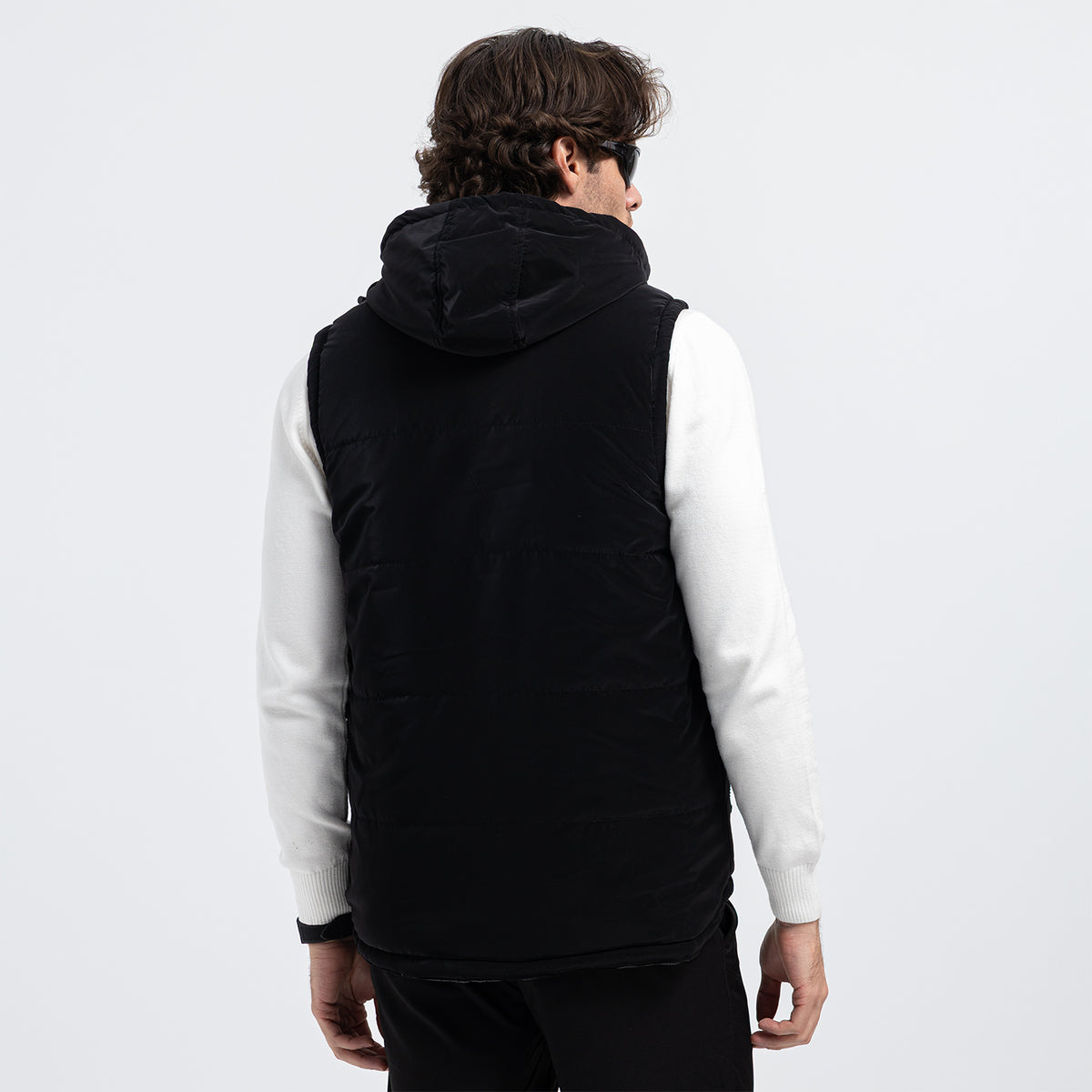 Regular Fit Basic Zip-Up Vest