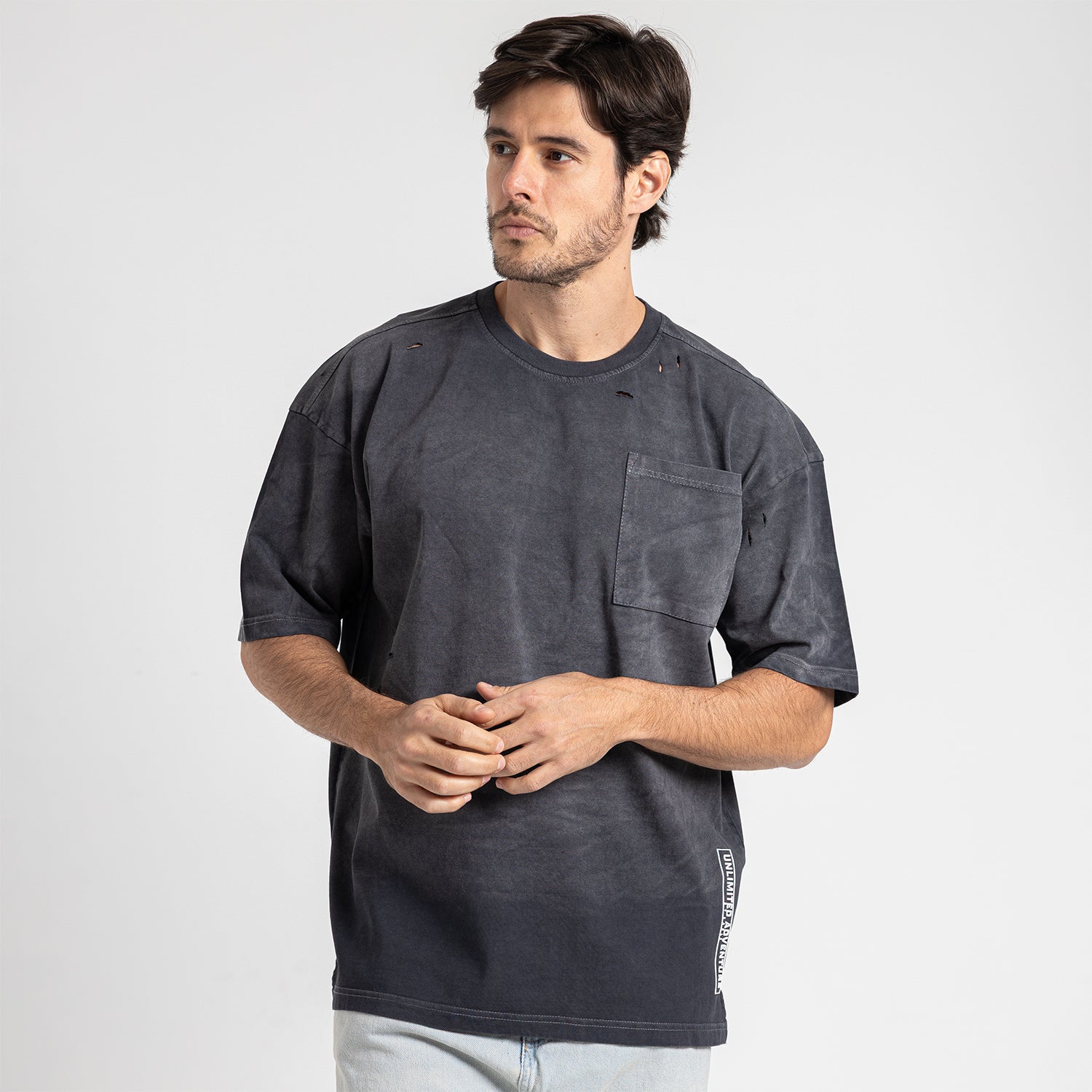 T.Shirt R Over Size Printed-TR-225