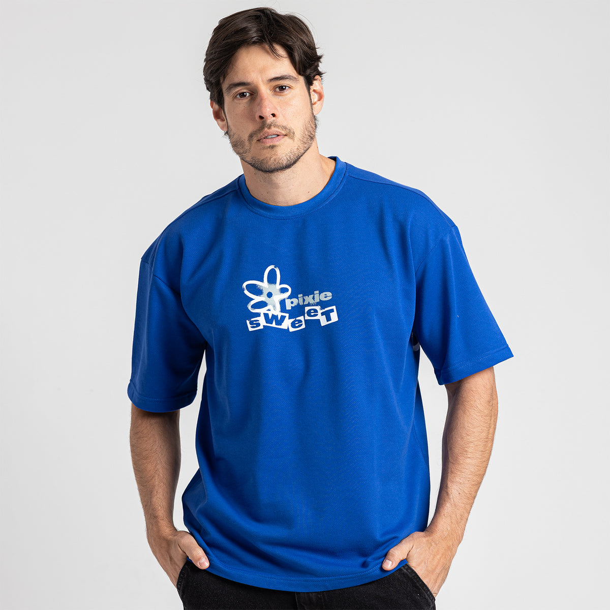 T.Shirt R Over Size Printed-TR-249