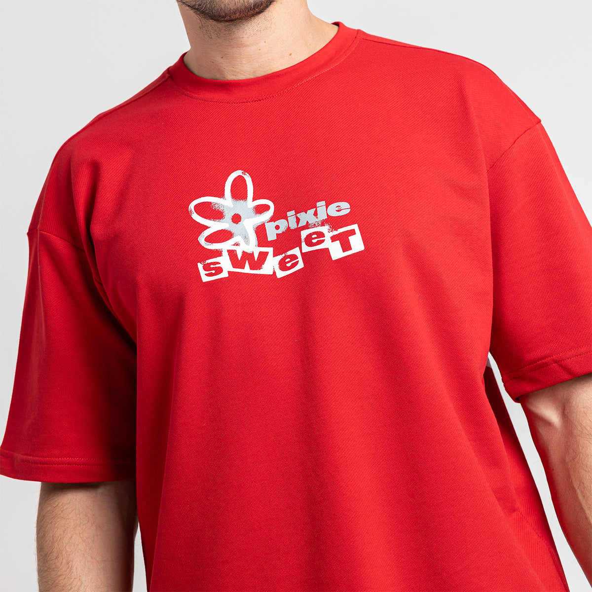 T.Shirt R Over Size Printed-TR-249