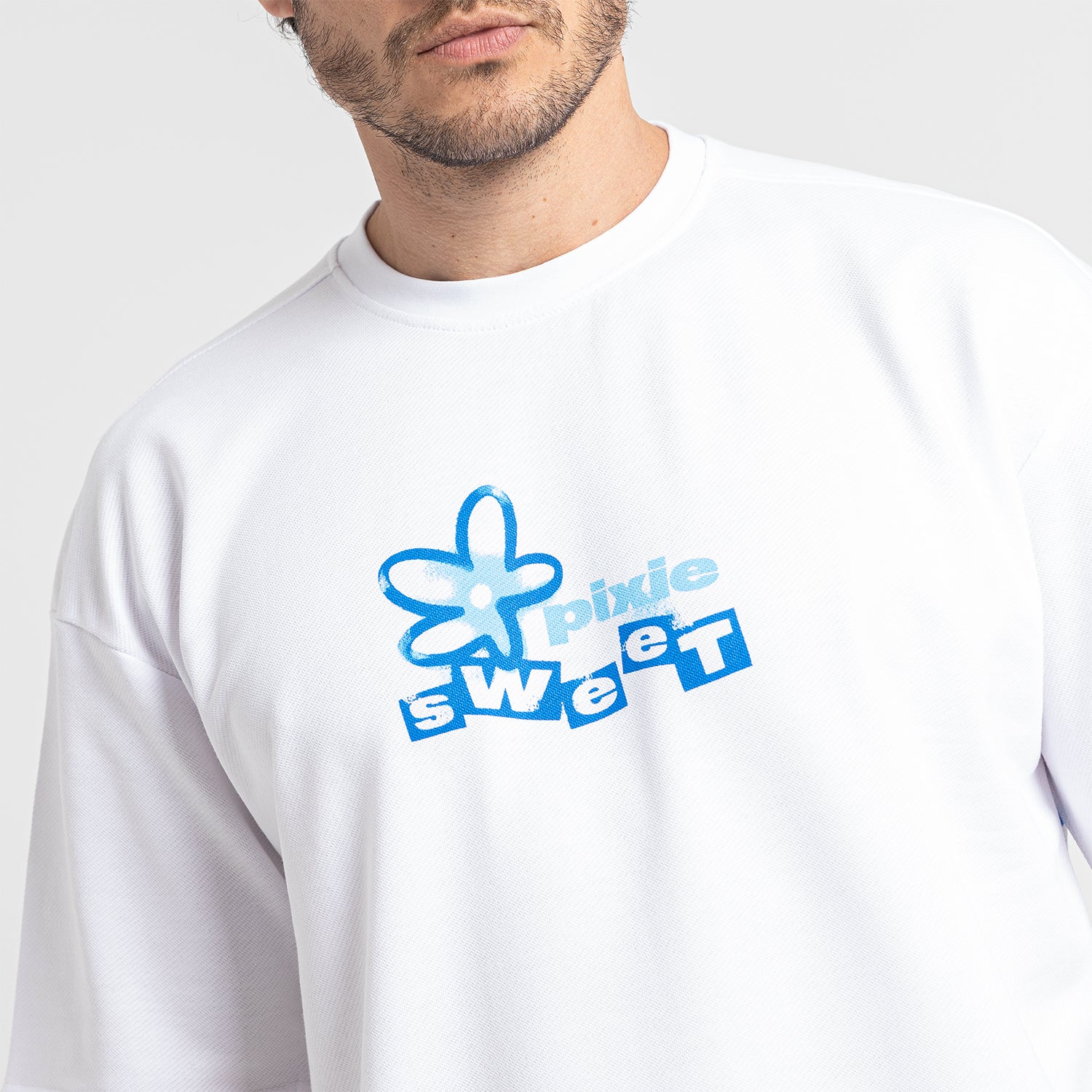T.Shirt R Over Size Printed-TR-249 Secondary image