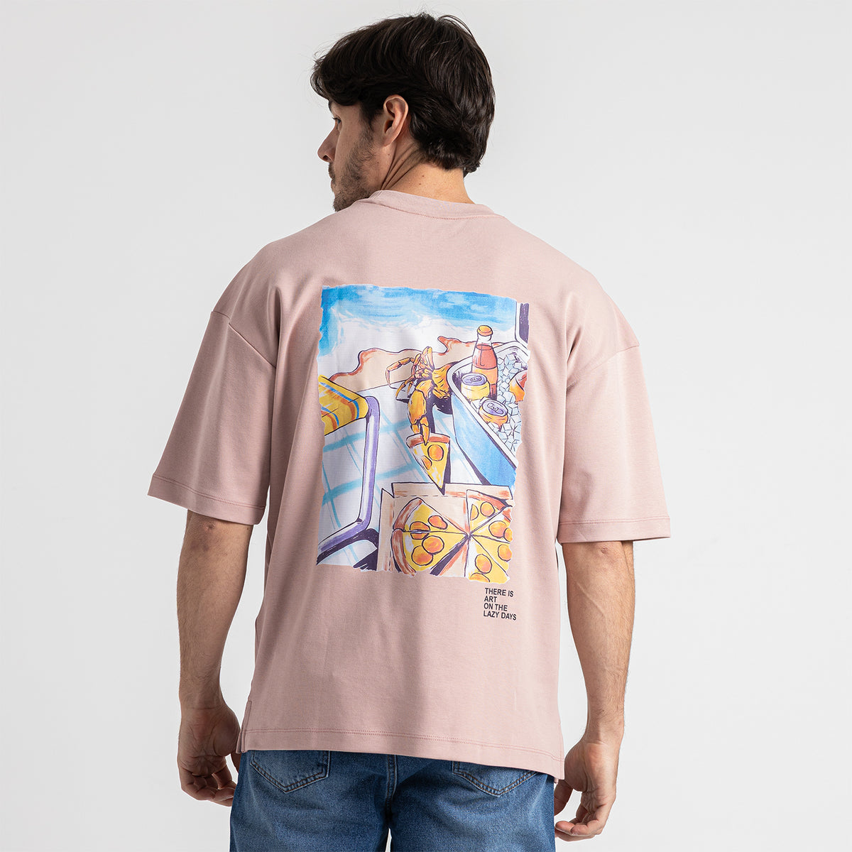 T.Shirt R Over Size Printed-TR-235