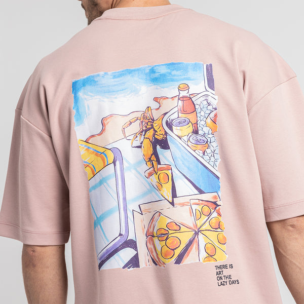 T.Shirt R Over Size Printed-TR-235