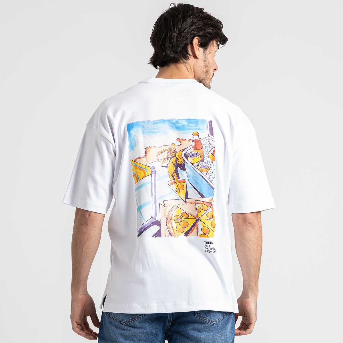 T.Shirt R Over Size Printed-TR-235