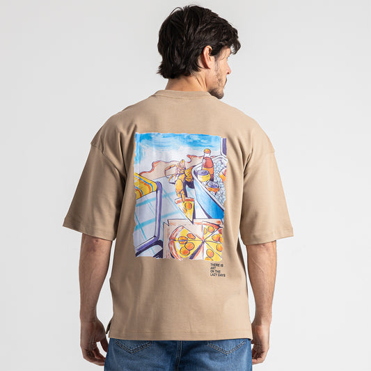 T.Shirt R Over Size Printed-TR-235