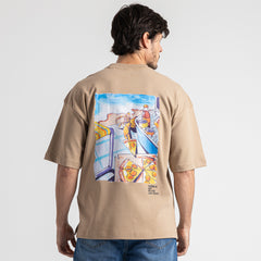 T.Shirt R Over Size Printed-TR-235