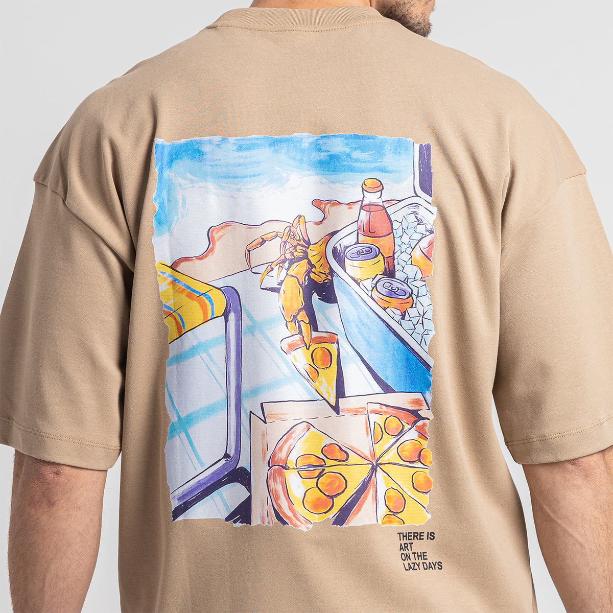 T.Shirt R Over Size Printed-TR-235