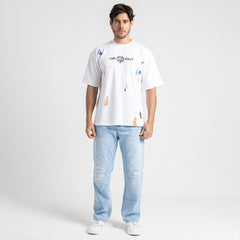 T.Shirt R Over Size Printed-TR-248