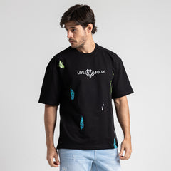 T.Shirt R Over Size Printed-TR-248