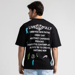 T.Shirt R Over Size Printed-TR-248