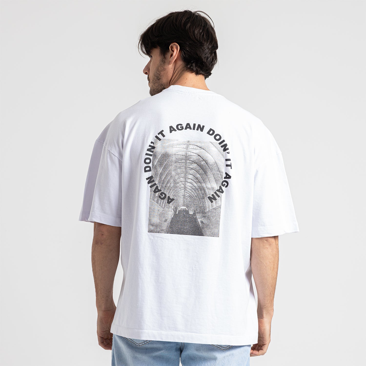 T.Shirt R Over Size Printed-TR-189-A Main image