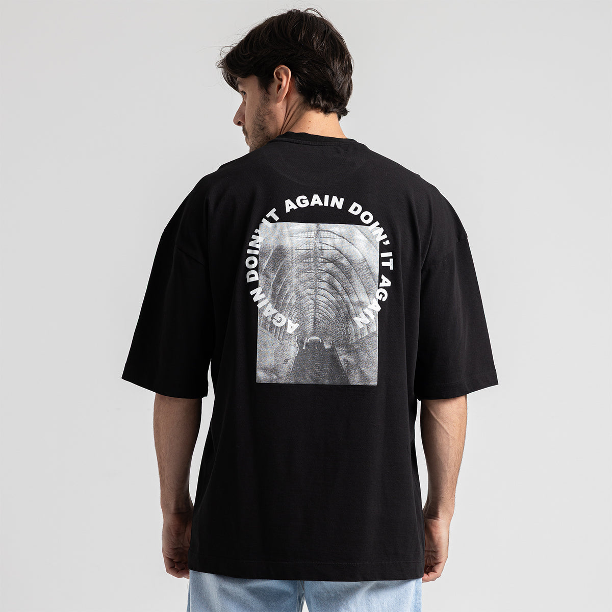 T.Shirt R Over Size Printed-TR-189-A