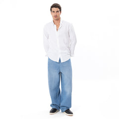 Linen Shirt L/S Basic SH-565-S26