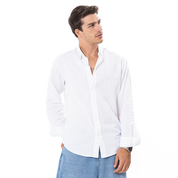 Linen Shirt L/S Basic SH-565-S26
