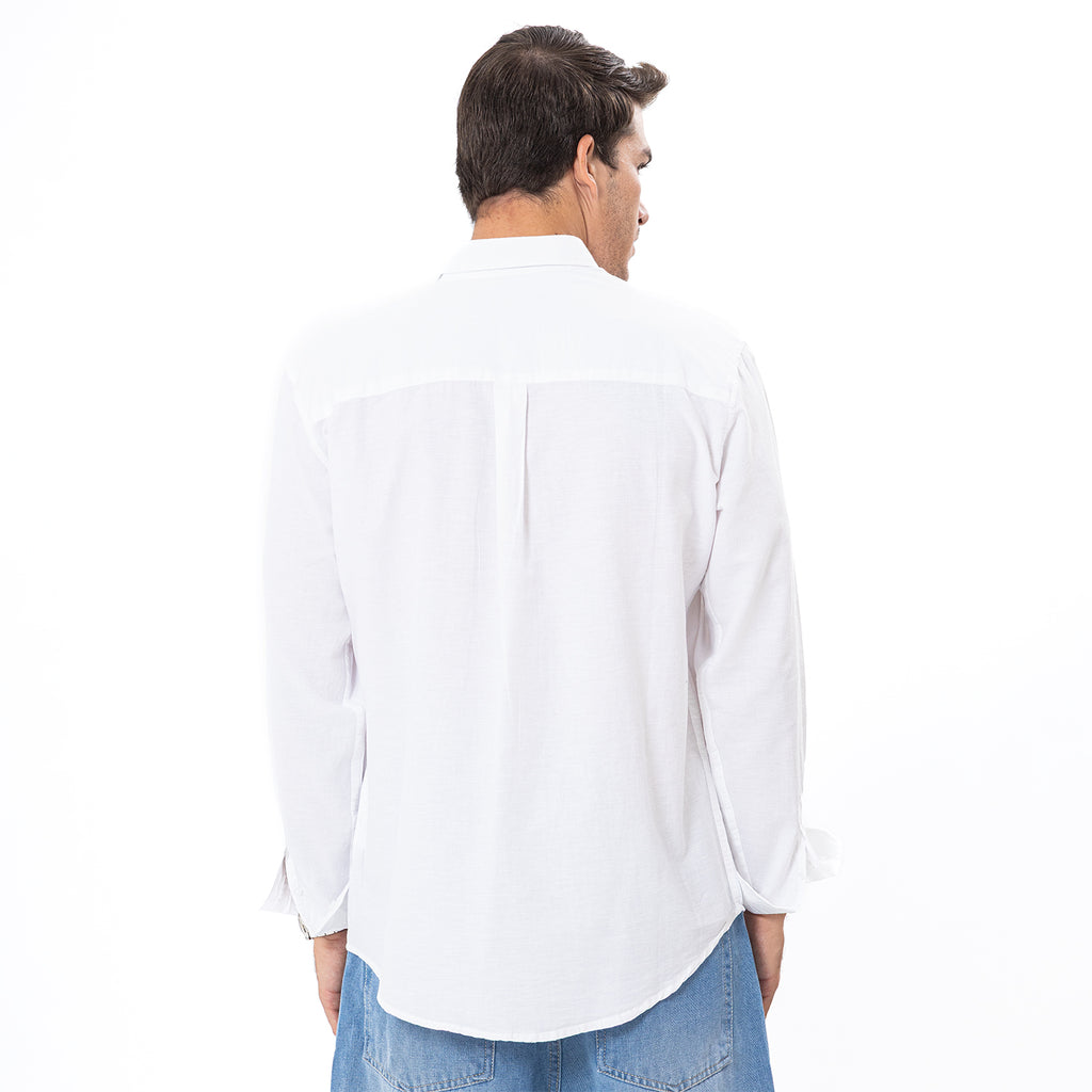 Linen Shirt L/S Basic SH-565-S26