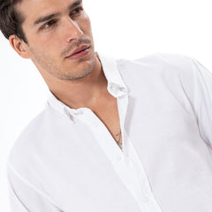Linen Shirt L/S Basic SH-565-S26