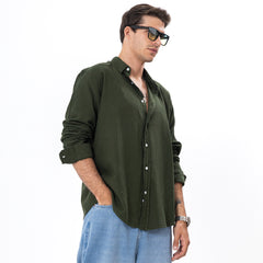 Linen Shirt L/S Basic SH-565-S26