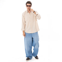 Linen Shirt L/S Basic SH-565-S26