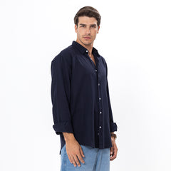 Linen Shirt L/S Basic SH-565-S26