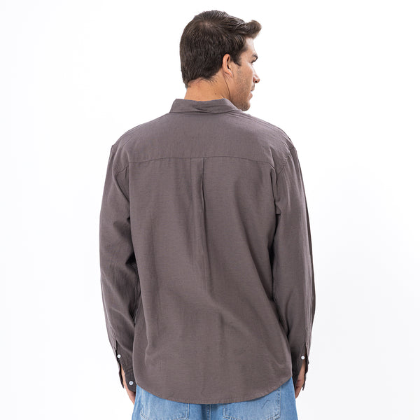 Linen Shirt L/S Basic SH-565-S26