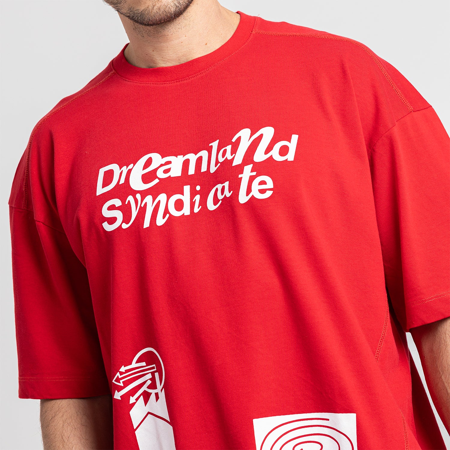 T.Shirt R Over Size Printed-TR-185-A