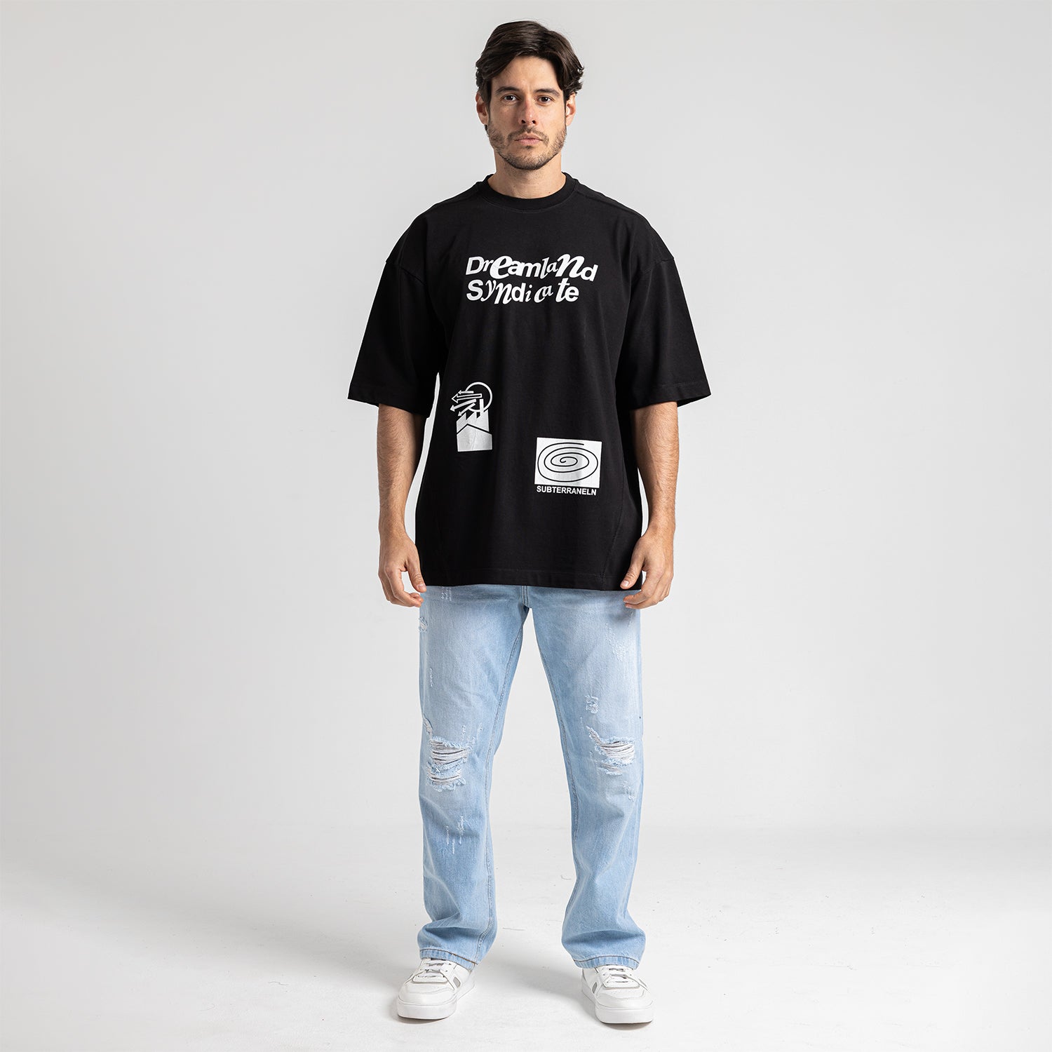 T.Shirt R Over Size Printed-TR-185-A