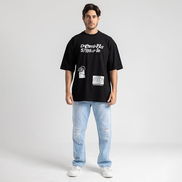 T.Shirt R Over Size Printed-TR-185-A