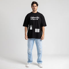 T.Shirt R Over Size Printed-TR-185-A