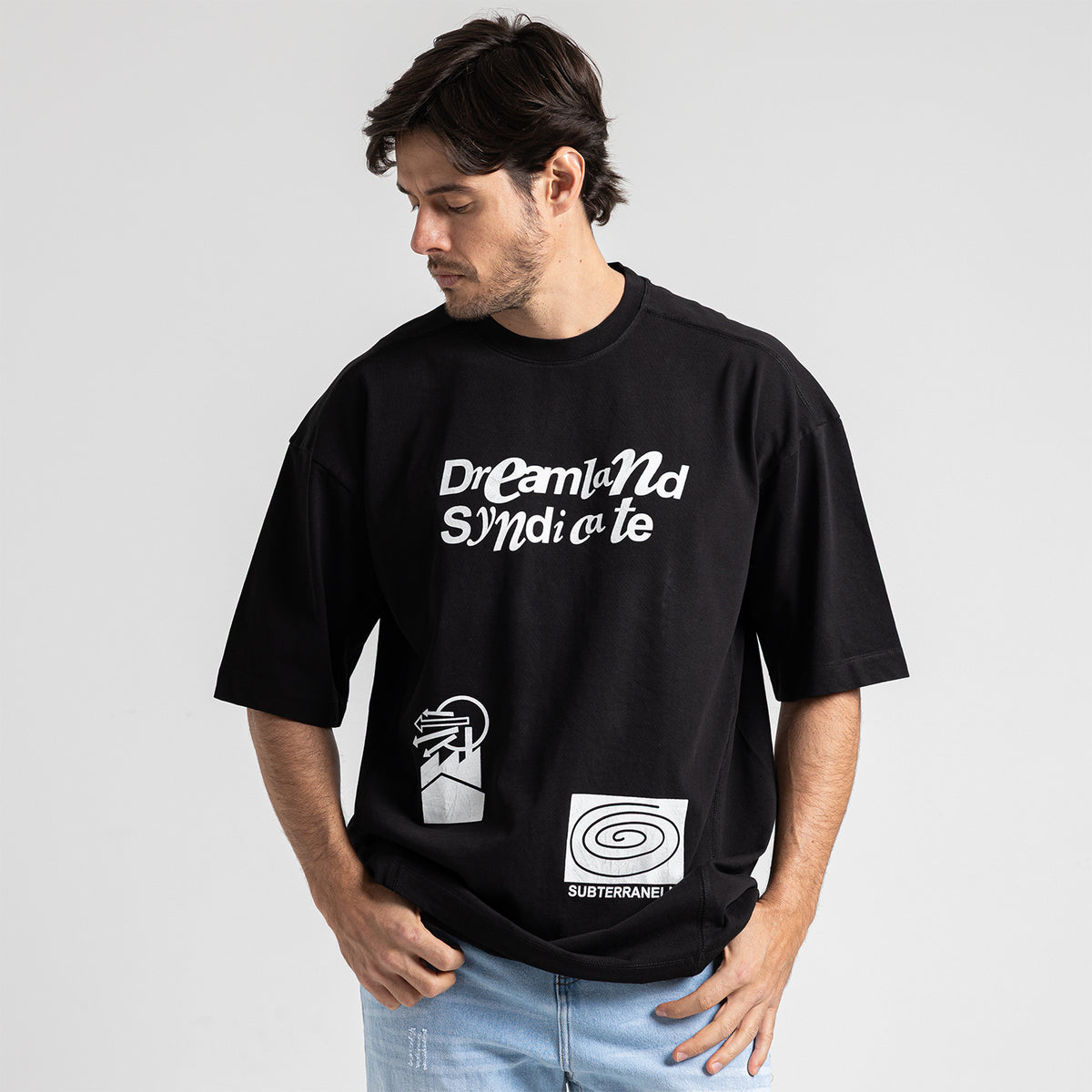 T.Shirt R Over Size Printed-TR-185-A
