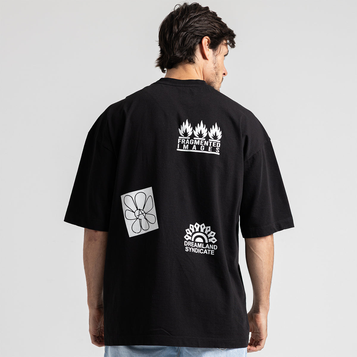 T.Shirt R Over Size Printed-TR-185-A