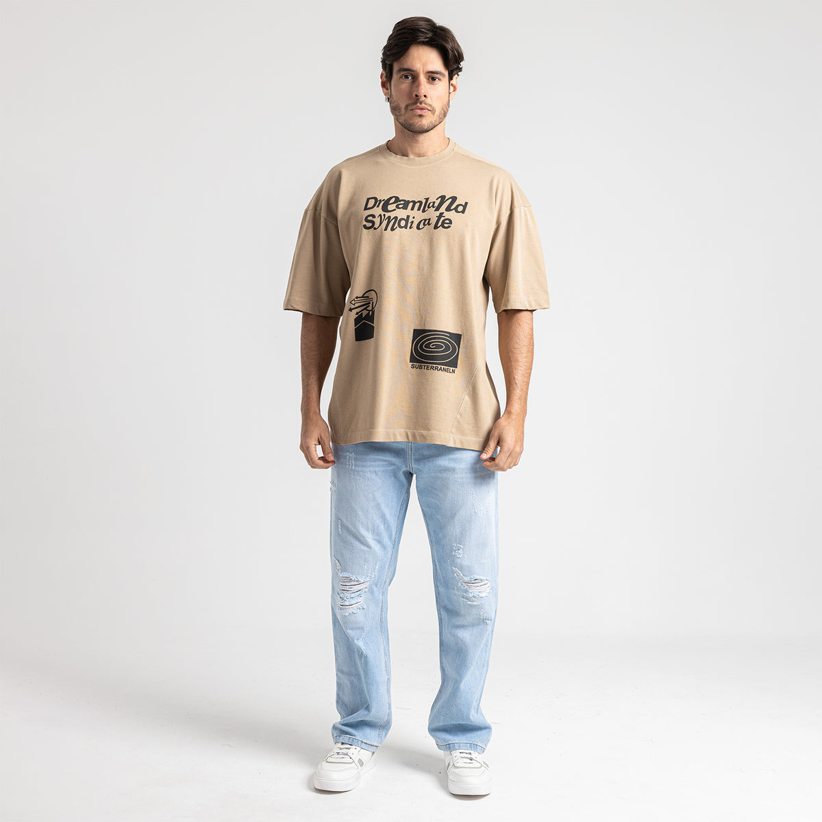 T.Shirt R Over Size Printed-TR-185-A
