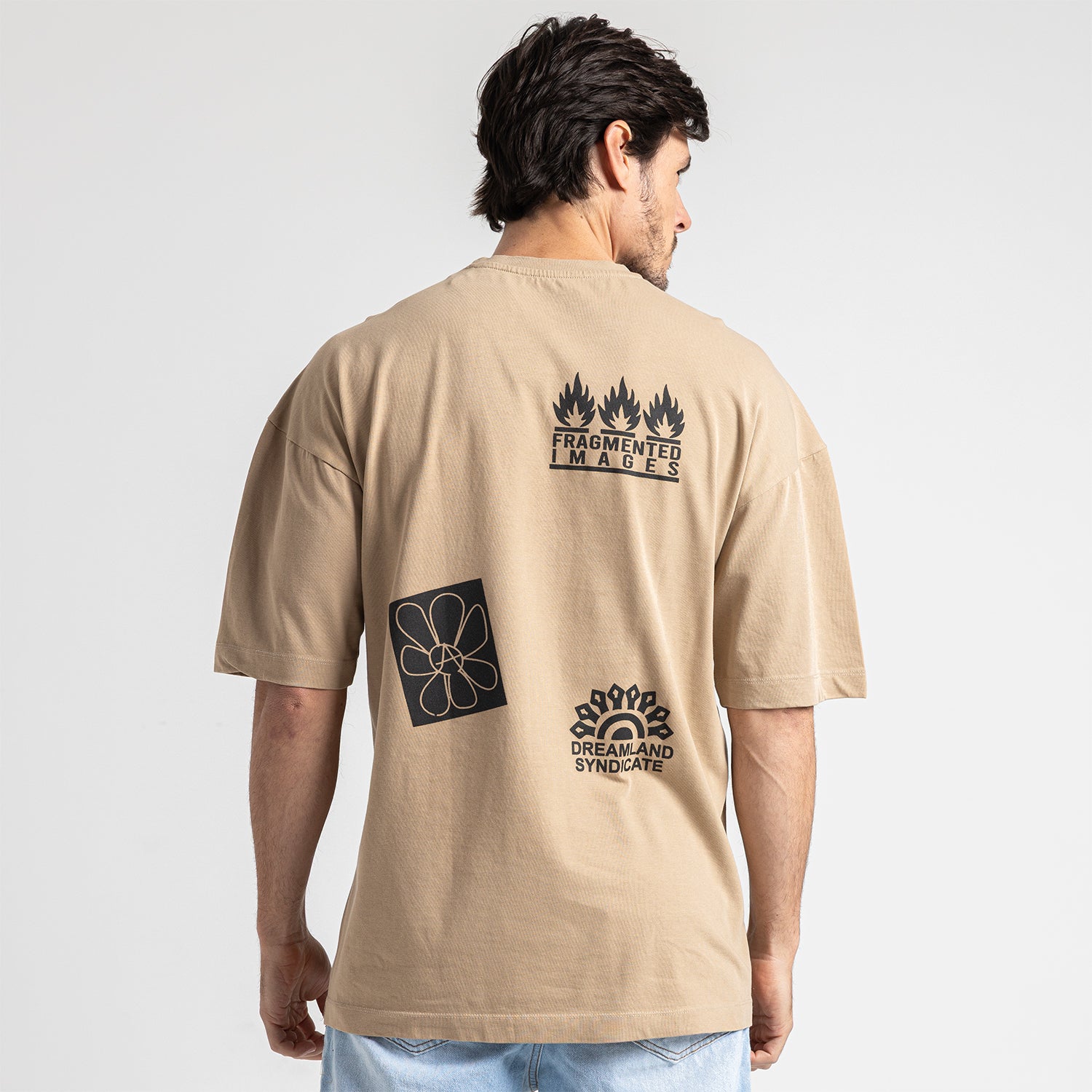 T.Shirt R Over Size Printed-TR-185-A Main image
