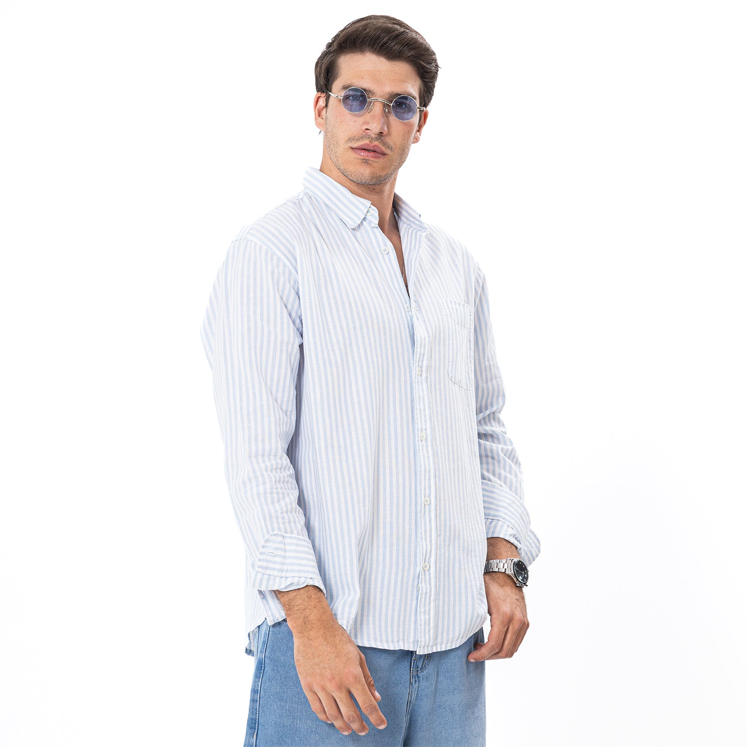 Shirt L/S Basic 1 Pocket SH-559-S26