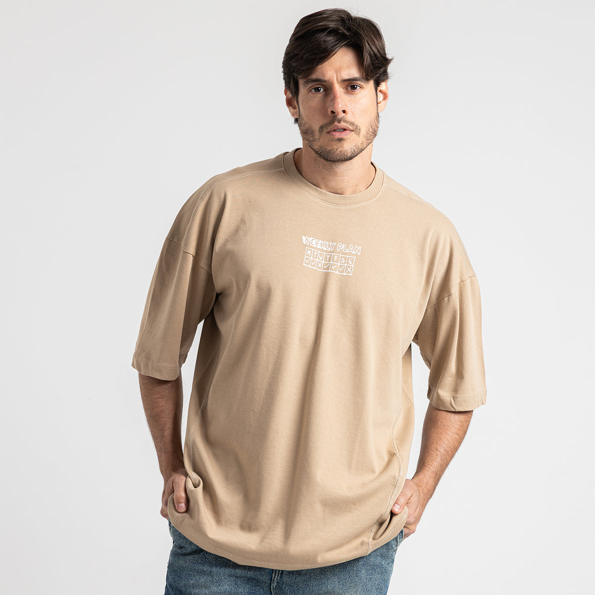 T.Shirt R Over Size Printed-TR-187-A