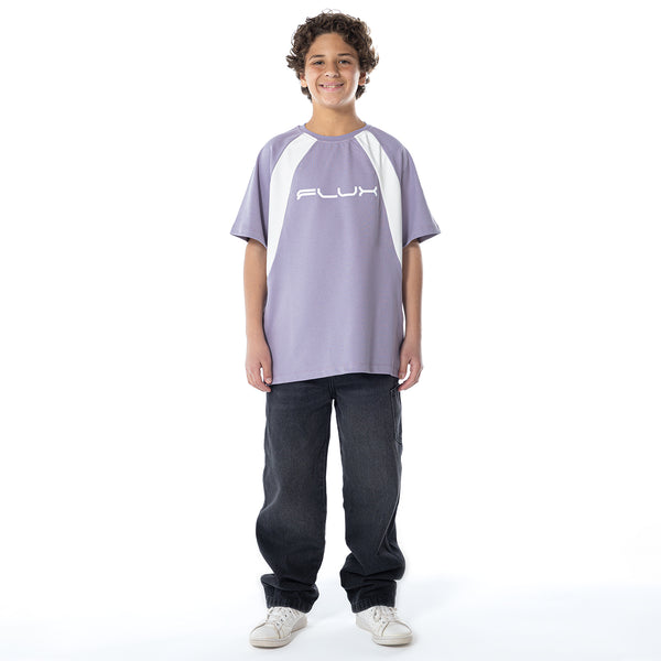 T.Shirt R Print Ov S K KTR-010-S26