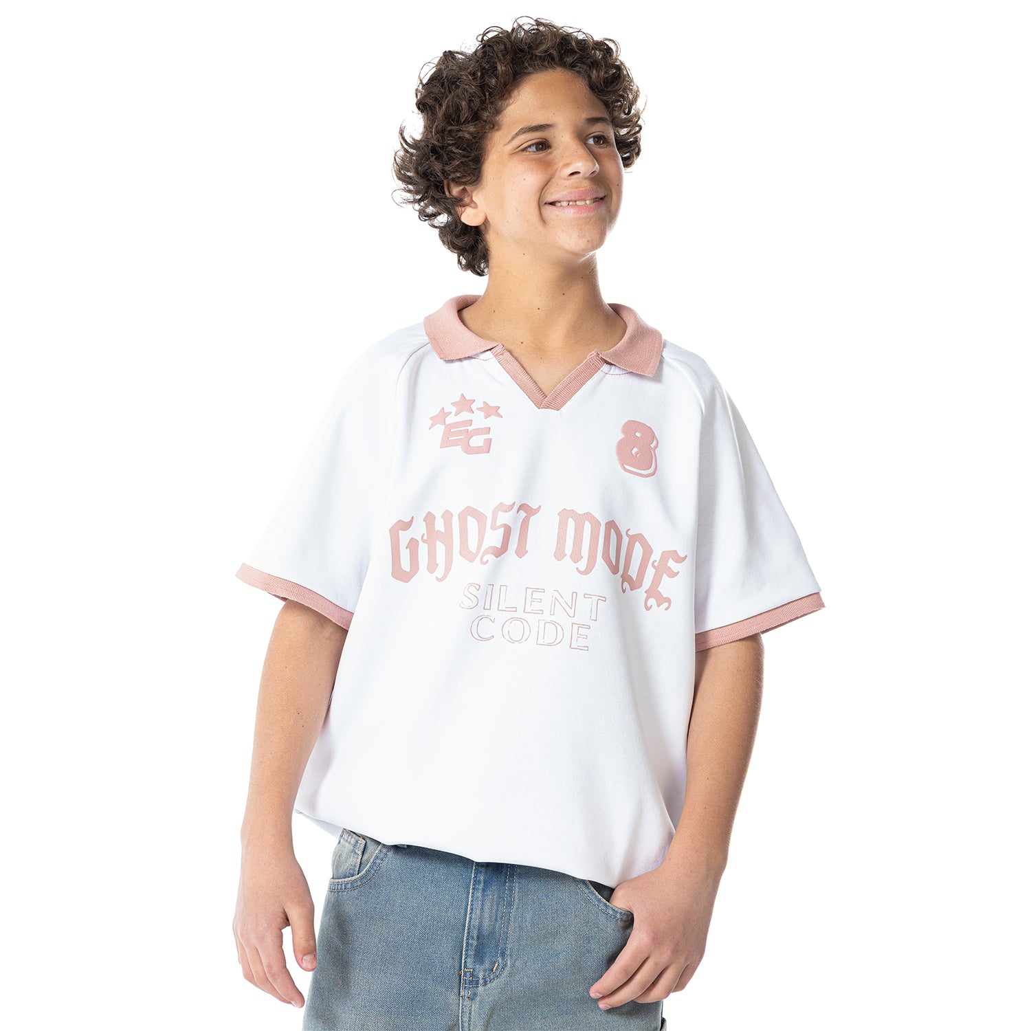 Kids Polo Ov S Print KTP-014-S26 Main image