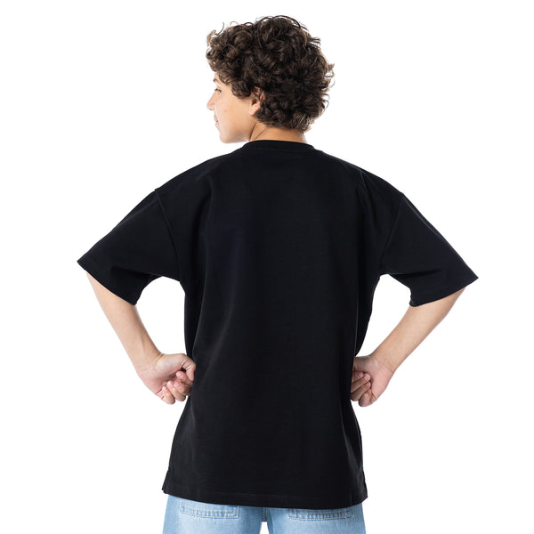 T.Shirt R Print Ov S K KTR-08-S26