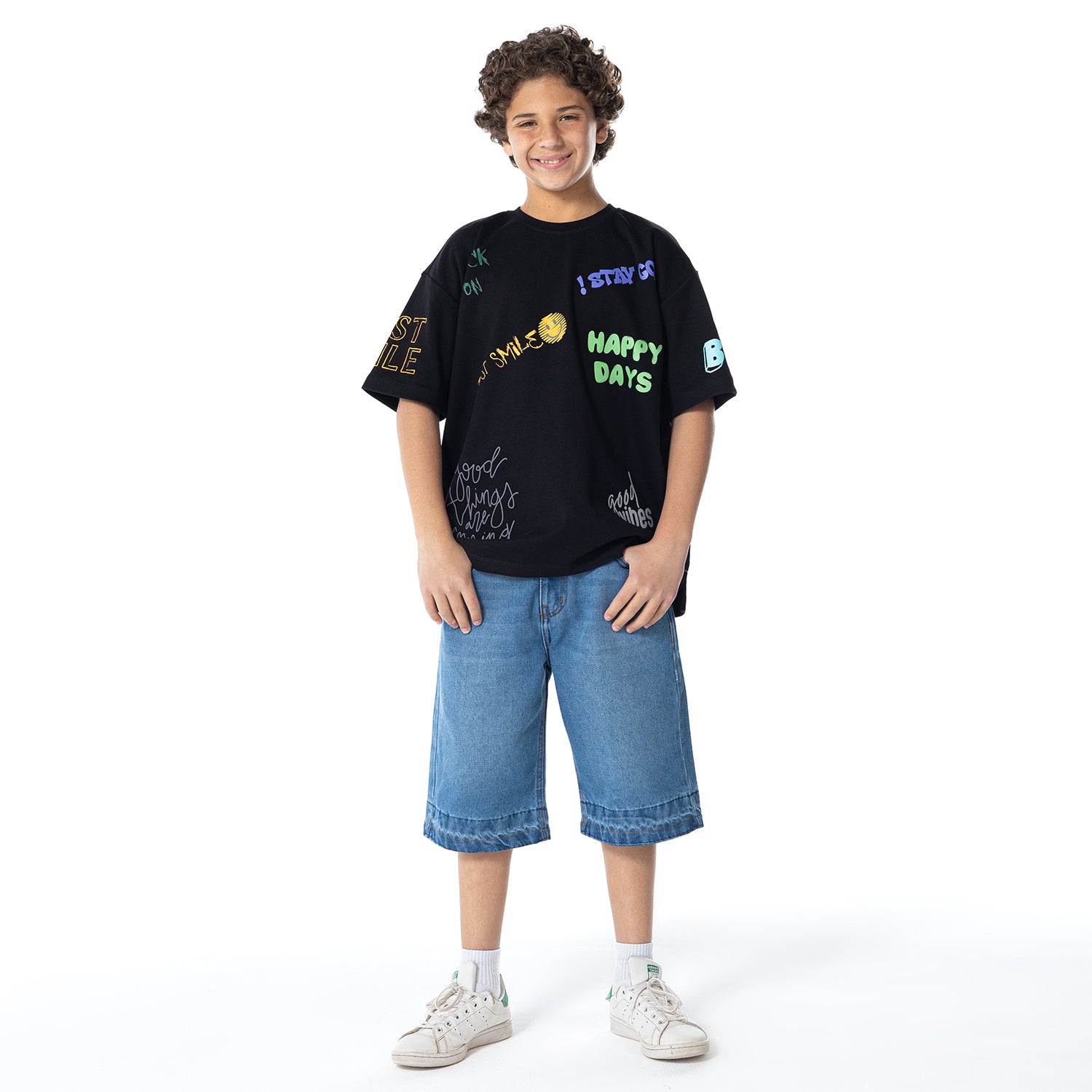 T.Shirt R Print Ov S K KTR-09-S26
