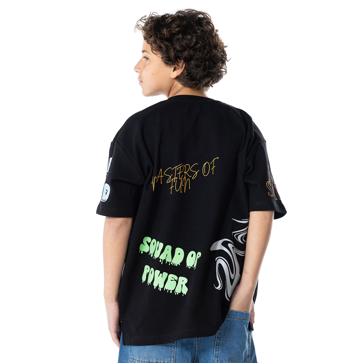 T.Shirt R Print Ov S K KTR-09-S26