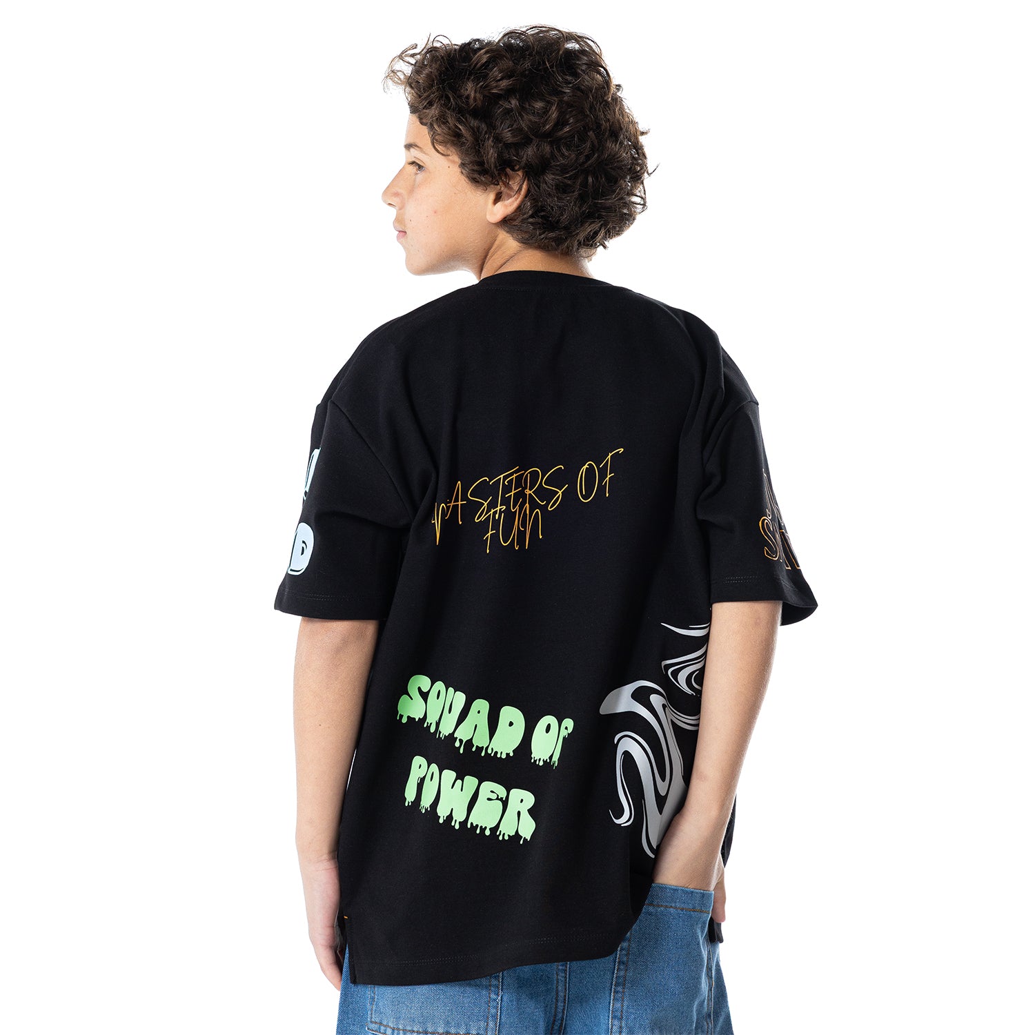 T.Shirt R Print Ov S K KTR-09-S26