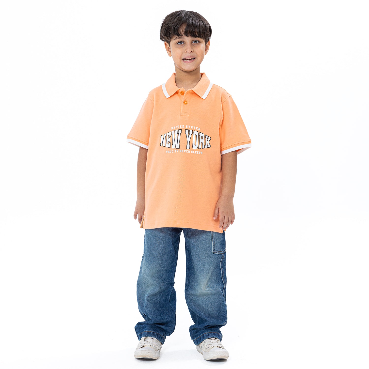 Kids Polo REG PRINT KTP-056-S26 Main image