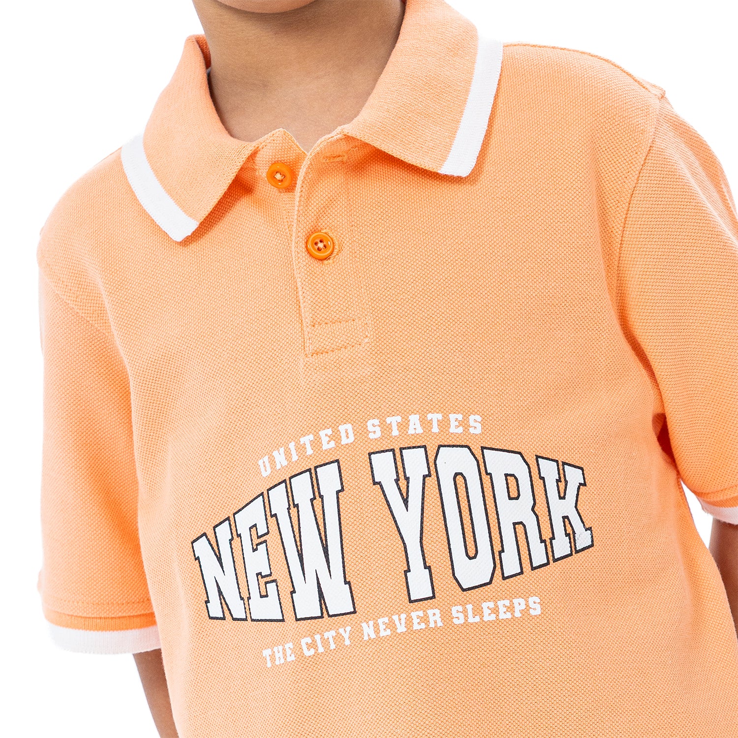 Kids Polo REG PRINT KTP-056-S26 Secondary image