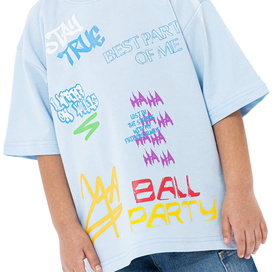 Kids T.Shirt OV S Print KTR-048-S26