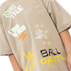 Kids T.Shirt OV S Print KTR-048-S26